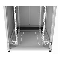 Solarix Rozvaděč LC-50 42U, 800x1000 RAL 7035, skleněné dveře, 1-bodový zámek