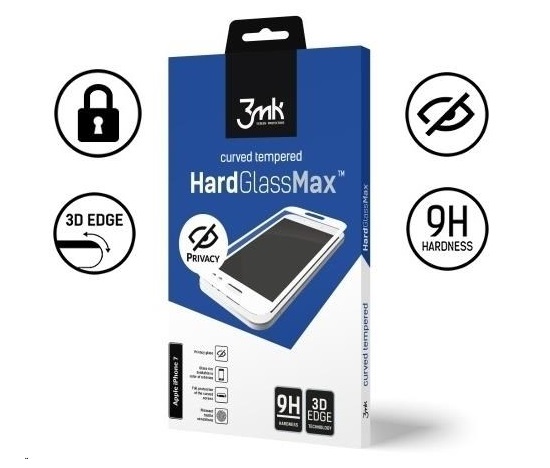 3mk tvrzené sklo HardGlass MAX pro Samsung Galaxy A30s (SM-A307) černá