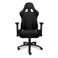 CONNECT IT herní křeslo Monaco Pro, látkové, černé