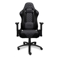 CONNECT IT herní křeslo Monaco Pro, látkové, šedo-černé