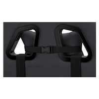 CONNECT IT herní křeslo Monaco Pro, látkové, šedo-černé