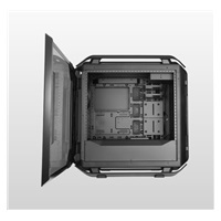 Cooler Master case Cosmos C700P Black, E-ATX, Průhledná bočnice, 3x 140mm Fan, Černá