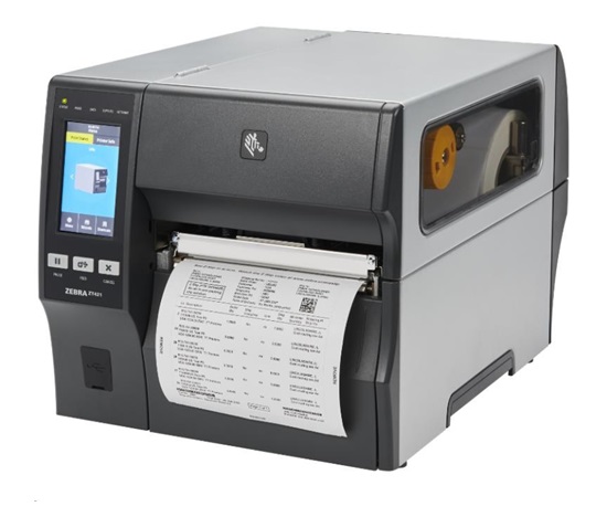 Zebra ZT421,průmyslová 6" tiskárna,(203 dpi),disp. (colour),RTC,EPL,ZPL,ZPLII,USB,RS232,BT,Ethernet,Wi-Fi
