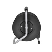 Solight prodlužovací přívod na bubnu, 1 zásuvka, 25m, černý kabel, 3x 1,5mm2