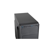 1stCOOL skříň STEP 3 ver.2, micro ATX, AU, 2xUSB 3.0 + 2x USB 2.0, bez zdroje, Black