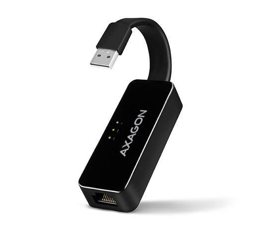 AXAGON ADE-XR, USB 2.0 - karta sieciowa Fast Ethernet, instalacja automatyczna, czarna
