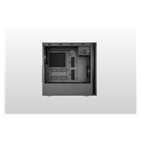 Cooler Master case Silencio S600 TG, ATX, Průhledná bočnice, 2x 120mm Fan, Černá