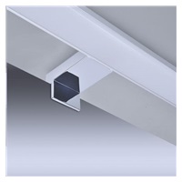 Solight LED koupelnové osvětlení nad zrcadlo, 12W, 900lm, 4000K, IP44, 60cm, stříbrné