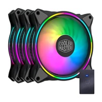 Cooler Master ventilátor MasterFan MF120 Halo 3in1, 3x120mm, ARGB, černá