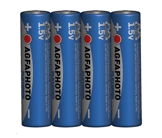 AgfaPhoto Power alkalická baterie LR06/AA, shrink 4ks