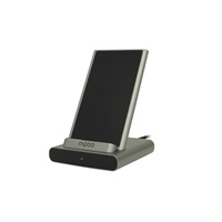 RAPOO nabíjecí stojan XC350 Wireless Charging Stand Silver