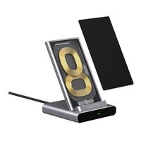 RAPOO nabíjecí stojan XC350 Wireless Charging Stand Silver
