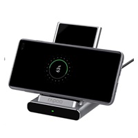 RAPOO nabíjecí stojan XC350 Wireless Charging Stand Silver