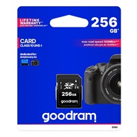 GOODRAM SDXC karta 256GB (R:100/W:10 MB/s) UHS-I Class 10