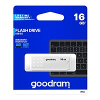 GOODRAM Flash Disk 16GB UME2, USB 2.0, bílá