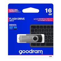 GOODRAM Flash Disk 16GB UTS3, USB 3.0, černá