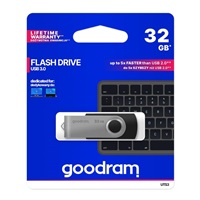 GOODRAM Flash Disk 32GB UTS3, USB 3.0, černá