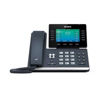 Yealink SIP-T54W IP telefon, 4,3" 480x272 LCD, 27 prog tl.,2x10/100/1000,Wi-Fi, Bluetooth,PoE,16xSIP, 1xUSB,bez adaptéru