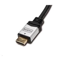 PREMIUMCORD Kabel HDMI A - HDMI A M/M 3m zlacené a kovové HQ konektory