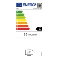 EIZO MT 27" CS2731 ColorEdge, IPS, 2560x1440, 350nit, 1000:1, 10ms, USB-C, DisplayPort, DVI-D, HDMI, USB, Pivot, KVM