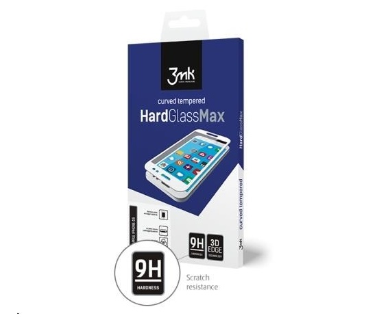 3mk tvrzené sklo HardGlass MAX pro Samsung Galaxy S20 Ultra, černá