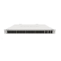 MikroTik Cloud Router Switch CRS354-48G-4S+2Q+RM, 650MHz CPU, 64MB, 1x10/100, 48xGLAN, 4xSFP+, 2xQSFP, vč. L5