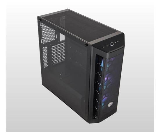Cooler Master case MasterBox MB511 aRGB, E-ATX, Mid Tower, černá, bez zdroje