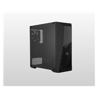 Cooler Master case MasterBox K501L, ATX, Průhledná bočnice, 2x 120mm Fan, Černá