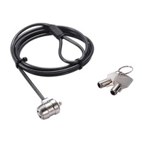 DICOTA Security Cable T-Lock Base, keyed, 3x7mm slot