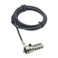DICOTA Security Cable Wedge Lock, preset code, 3.2x4.5mm slot
