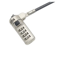 DICOTA Security Cable Wedge Lock, preset code, 3.2x4.5mm slot