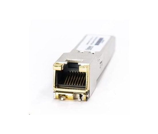 SFP+ transceiver 10Gbps, 10GBASE-T, do 30m, RJ-45, 0 až 70°C, Cisco komp. dosah do 30m (CAT 6A či 7) modul má 10GBASE-SR