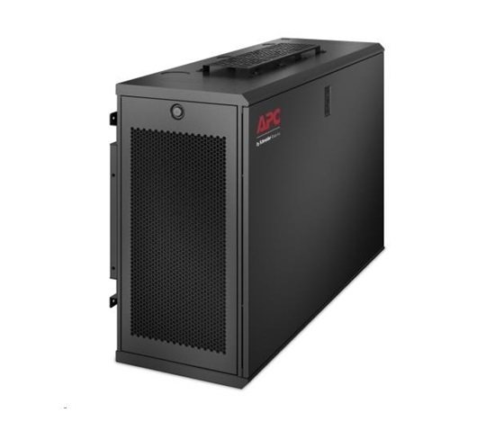 APC NetShelter WX 6U Low-Profile Wallmount Enclosure 230V Fans