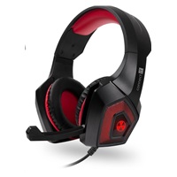 CONNECT IT BATTLE RNBW Ed. 2 herní sluchátka s mikrofonem, červená