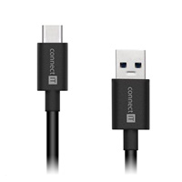 CONNECT IT Wirez USB-C (Type C) -> USB-A, USB 3.1 Gen 1, černá, 1 m