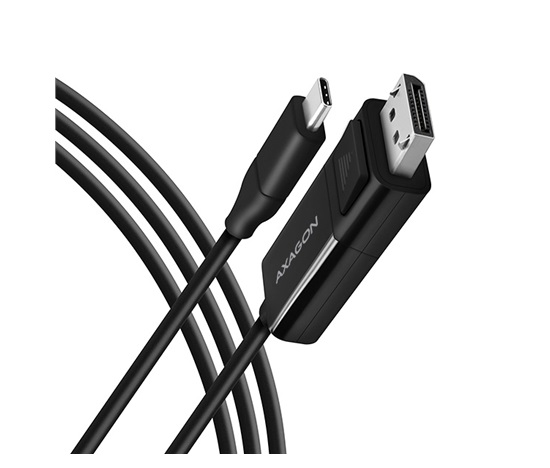 AXAGON RVC-DPC, USB-C -> DisplayPort konwerter / kabel 1.8m, 4K/60Hz