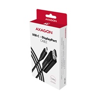 AXAGON RVC-DPC, USB-C -> DisplayPort konwerter / kabel 1.8m, 4K/60Hz
