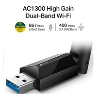 TP-Link Archer T3U Plus WiFi5 USB adapter (AC1300,2,4GHz/5GHz,USB3.0)