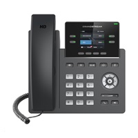 Grandstream GRP2612P [VoIP telefon - 2x SIP účet, HD audio, 16 prog.tl.+4 předvoleb, 2xLAN 100Mbps, PoE]