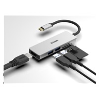 D-Link DUB-M530 5-in-1 USB-C Hub with HDMI and SD/microSD Card Reader