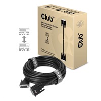 Club3D kabel DVI-D Dual Link (24+1), 10m, Bidirectional, 28 AWG