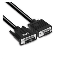 Club3D kabel DVI-A na VGA, 3m, 28 AWG