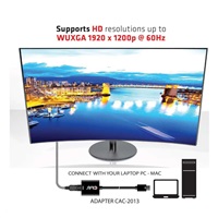 Club3D adaptér aktivní DisplayPort na VGA