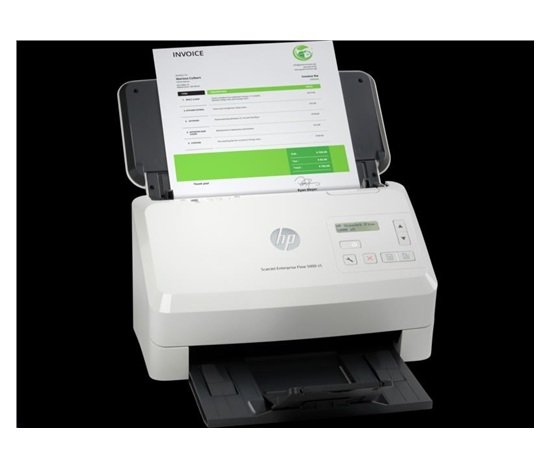 HP ScanJet Enterprise Flow 5000 s5 Sheet-Feed Scanner (A4, 600 dpi, USB 3.0, ADF, Duplex)