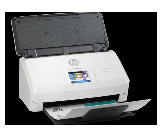 HP ScanJet Pro N4000 snw1 Sheet-Feed Scanner (A4, 600 dpi, USB 3.0, Ethernet, Wi-Fi, ADF, Duplex)
