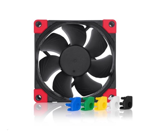 NOCTUA ventilátor NF-A8 PWM chromax.black.swap, 80x80x25 mm