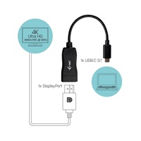 Bazar - iTec USB-C Display Port Adapter 4K/60 Hz, z opravy