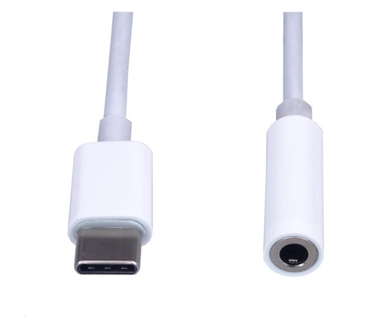 PremiumCord Převodník USB-C na audio konektor jack 3,5mm female 10cm
