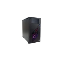IN WIN skříň C200, mid tower, 166mm fan, 2x2.5", 5x5.25", 1 x USB Type-C, 2x USB 3.0 / HD Audio / Black