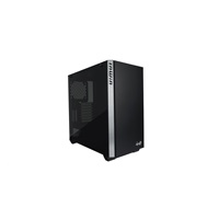 IN WIN skříň 216, mid tower, 220mm PSU, 166mm fan,, 2xHDD, 5xSSD, 2x USB 3.0 / HD Audio / Black